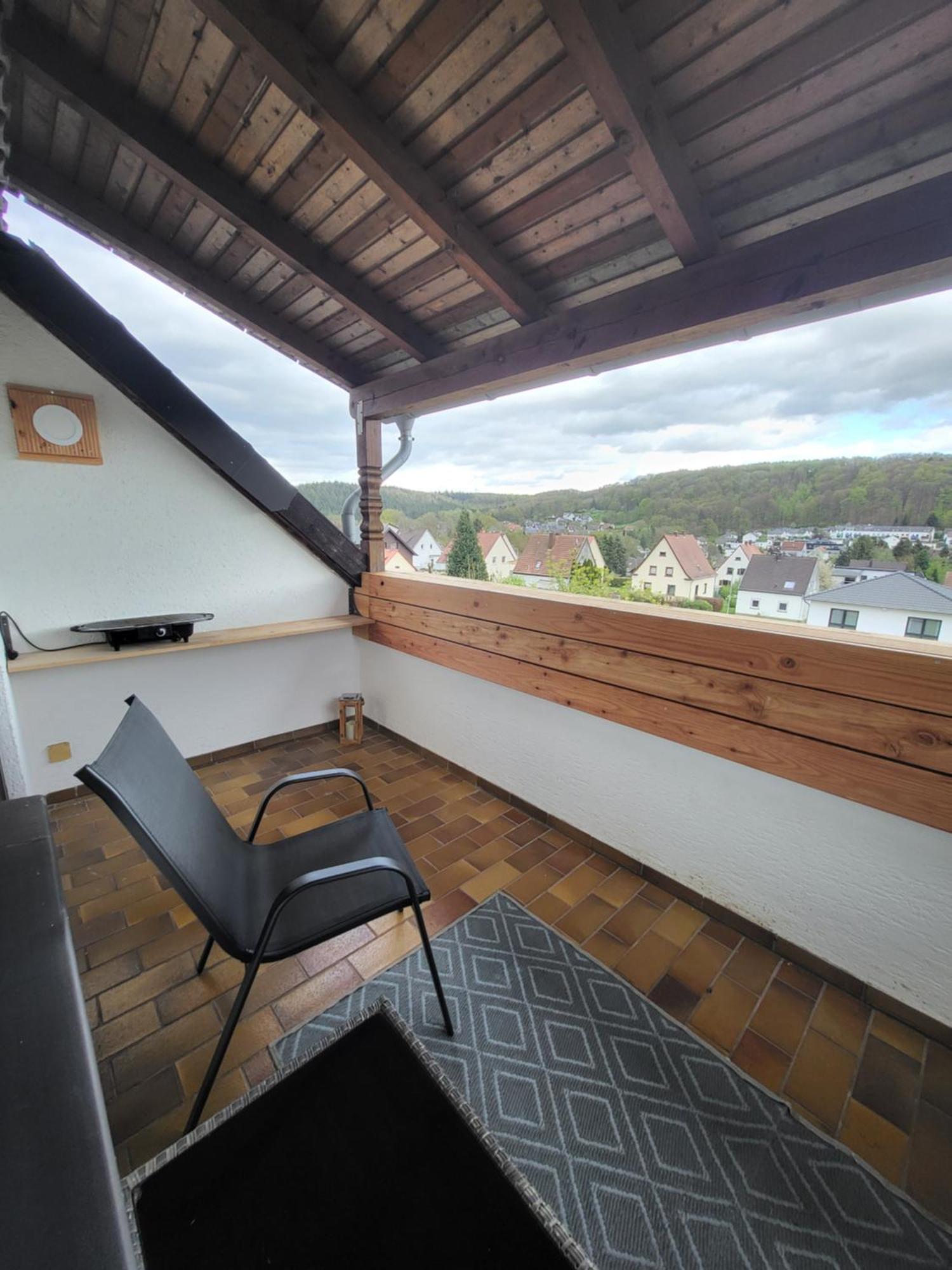 Ferienwohnung Weitblick Uninah Homburg  Exteriör bild